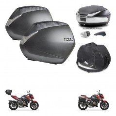 SHAD Rear trunk + side cases + internal bag + 3p hardware + mounting hardware SH36 SH 36 SH48 KIT-256384