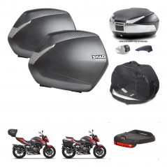 SHAD Rear trunk + side cases + accessories + 3p hardware + mounting hardware SH36 SH 36 SH48 KIT-256393