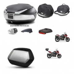 SHAD Side cases + rear trunk + accessories + 3p hardware + mounting hardware SH48 SC SH35 PREMIUM KIT-256398