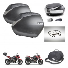 SHAD Rear trunk + side cases + accessories + 3p hardware + mounting hardware SH36 SH 36 SH48 KIT-256401