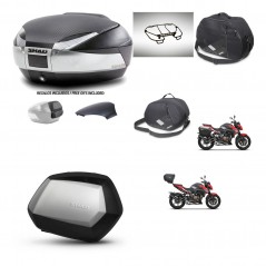 SHAD Side cases + rear trunk + accessories + 3p hardware + mounting hardware SH48 SC SH35 PREMIUM KIT-256425