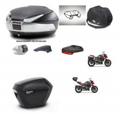 SHAD Side cases + rear trunk + accessories + 3p hardware + mounting hardware SH48 SH23 KIT-256430