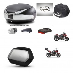 SHAD Side cases + rear trunk + accessories + 3p hardware + mounting hardware SH48 SC SH35 PREMIUM KIT-256435