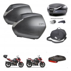 SHAD Baul trasero + maletas laterales accesorios herraje 3p montaje SH36 SH 36 SH48 KIT-258678