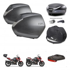 SHAD Baul trasero + maletas laterales accesorios herraje 3p montaje SH36 SH 36 SH48 KIT-258697