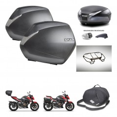 SHAD Rear trunk + side cases + accessories + 3p hardware + mounting hardware SH36 SH 36 SH48 KIT-258705