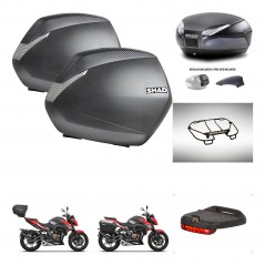 SHAD Rear trunk + side cases + accessories + 3p hardware + mounting hardware SH36 SH 36 SH48 KIT-258715