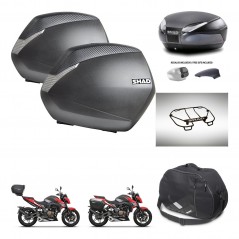 SHAD Rear trunk + side cases + accessories + 3p hardware + mounting hardware SH36 SH 36 SH48 KIT-258724
