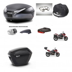 SHAD Side cases + rear trunk + accessories + 3p hardware + mounting hardware SH48 SH23 KIT-258734