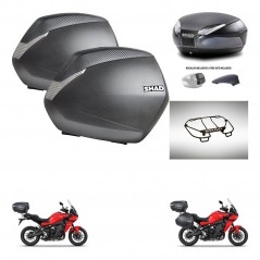 SHAD Rear trunk + side cases + upper rack rack + 3p hardware + mounting hardware SH36 SH 36 SH48 KIT-258850