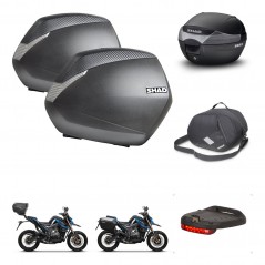 SHAD Rear trunk + side cases + accessories + 3p hardware + mounting hardware SH36 SH 36 SH33 SH 33 KIT-259146