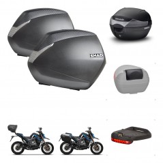 SHAD Baul trasero + maletas laterales accesorios herraje 3p montaje SH36 SH 36 SH33 33 KIT-259165
