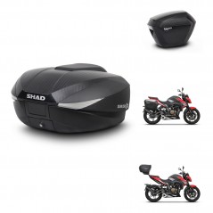 SHAD Maletas laterales + baul trasero herraje 3p montaje SH58X SH23 KIT-261335