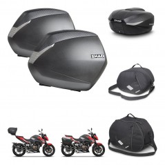 SHAD Baul trasero + maletas laterales accesorios herraje 3p montaje SH36 SH 36 SH58X KIT-261351