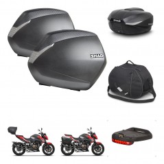 SHAD Baul trasero + maletas laterales accesorios herraje 3p montaje SH36 SH 36 SH58X KIT-261361