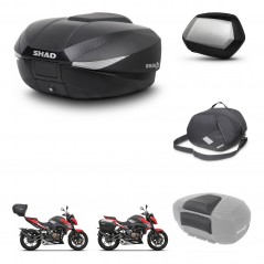 SHAD Side cases + rear trunk + accessories + 3p hardware + mounting hardware SH58X SC SH35 PREMIUM KIT-261375