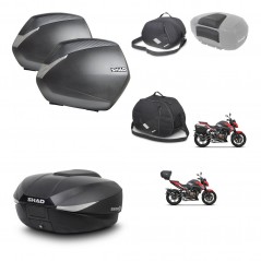 SHAD Rear trunk + side cases + accessories + 3p hardware + mounting hardware SH36 SH 36 SH58X KIT-261387