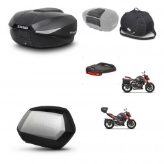 SHAD Side cases + rear trunk + accessories + 3p hardware + mounting hardware SH58X SC SH35 PREMIUM KIT-261403