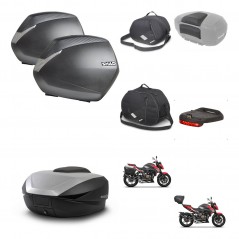 SHAD Baul trasero + maletas laterales accesorios herraje 3p montaje SH36 SH 36 SH59X ALU KIT-263700