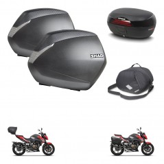SHAD Baul trasero + maletas laterales bolsa interna herraje 3p montaje SH36 SH 36 SH46 46 NEW MODEL KIT-268029