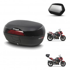 SHAD Side cases + rear trunk + 3p hardware + mounting hardware SH46 SH 46 NEW MODEL SC SH35 PREMIUM KIT-268036