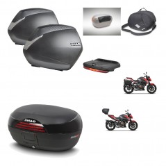 SHAD Baul trasero + maletas laterales accesorios herraje 3p montaje SH36 SH 36 SH46 46 NEW MODEL KIT-268074