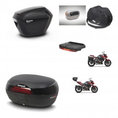 SHAD Rear trunk + side cases + accessories + 3p hardware + mounting hardware SH23 SH46 SH 46 NEW MODEL KIT-268094
