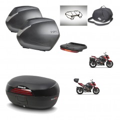 SHAD Baul trasero + maletas laterales accesorios herraje 3p montaje SH36 SH 36 SH46 46 NEW MODEL KIT-268110