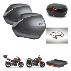 SHAD Baul trasero + maletas laterales accesorios herraje 3p montaje SH36 SH 36 SH46 46 NEW MODEL KIT-268111