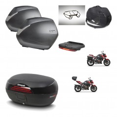 SHAD Baul trasero + maletas laterales accesorios herraje 3p montaje SH36 SH 36 SH46 46 NEW MODEL KIT-268129
