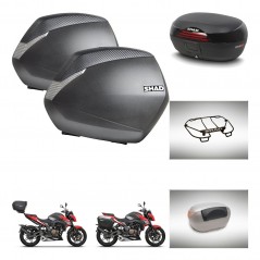 SHAD Rear trunk + side cases + accessories + 3p hardware + mounting hardware SH36 SH 36 SH46 SH 46 NEW MODEL KIT-268138