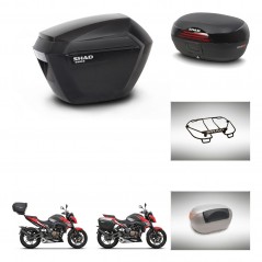 SHAD Baul trasero + maletas laterales accesorios herraje 3p montaje SH23 SH46 SH 46 NEW MODEL KIT-268139