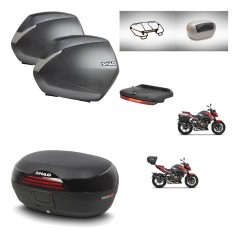 SHAD Baul trasero + maletas laterales accesorios herraje 3p montaje SH36 SH 36 SH46 46 NEW MODEL KIT-268147