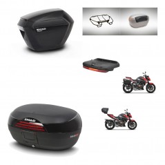 SHAD Rear trunk + side cases + accessories + 3p hardware + mounting hardware SH23 SH46 SH 46 NEW MODEL KIT-268148