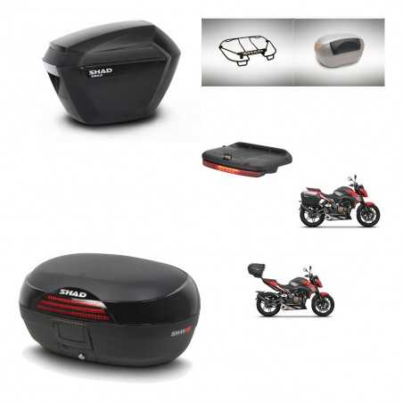 SHAD Baul trasero + maletas laterales accesorios herraje 3p montaje SH23 SH46 SH 46 NEW MODEL KIT-268148