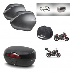 SHAD Baul trasero + maletas laterales accesorios herraje 3p montaje SH36 SH 36 SH46 46 NEW MODEL KIT-268156