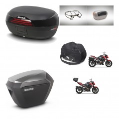 SHAD Maletas laterales + baul trasero accesorios herraje 3p montaje SH46 SH 46 NEW MODEL SH23 ALU KIT-268163