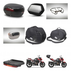 SHAD Side cases + rear trunk + accessories + 3p hardware + mounting hardware SH46 SH 46 NEW MODEL SC SH35 PREMIUM KIT-268170