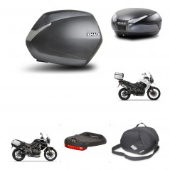 SHAD Rear trunk + side cases + mounting hardware + accessories + 3p hardware SH36 SH 36 SH48 DARK GREY PREMIUM KIT-271656