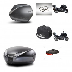 SHAD Rear trunk + side cases + accessories + 3p hardware + mounting hardware SH36 SH 36 SH48 DARK GREY PREMIUM KIT-271951