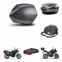 SHAD Rear trunk + side cases + accessories + mounting hardware + 3p hardware SH36 SH 36 SH48 DARK GREY PREMIUM KIT-271968