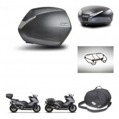 SHAD Baul trasero + maletas laterales accesorios herraje 3p montaje SH36 SH 36 SH48 DARK GREY PREMIUM KIT-272403