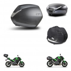 SHAD Rear trunk + side cases + internal bag + 3p hardware + mounting hardware SH36 SH 36 SH48 DARK GREY PREMIUM KIT-272458