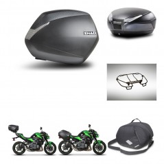 SHAD Rear trunk + side cases + accessories + 3p hardware + mounting hardware SH36 SH 36 SH48 DARK GREY PREMIUM KIT-272475