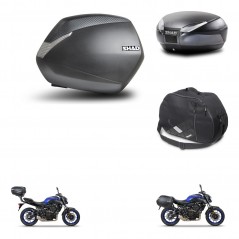 SHAD Rear trunk + side cases + internal bag + 3p hardware + mounting hardware SH36 SH 36 SH48 DARK GREY PREMIUM KIT-272890