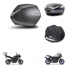 SHAD Rear trunk + side cases + internal bag + 3p hardware + mounting hardware SH36 SH 36 SH48 DARK GREY PREMIUM KIT-272962