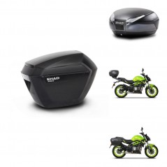 SHAD Rear trunk + side cases + mounting hardware + 3p hardware SH23 SH48 DARK GREY PREMIUM KIT-273089