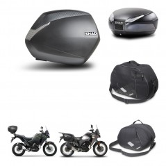 SHAD Rear trunk + side cases + accessories + 3p hardware + mounting hardware SH36 SH 36 SH48 DARK GREY PREMIUM KIT-273681