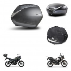 SHAD Rear trunk + side cases + internal bag + 3p hardware + mounting hardware SH36 SH 36 SH48 DARK GREY PREMIUM KIT-273682