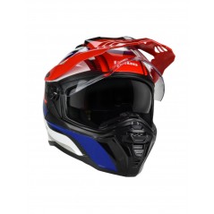 HEBO Casco integral moto XP-22 PANAM homologado CE 22-05 | Mejilleras 3D, Pinlock 70, protector solar y nasal HC3206
